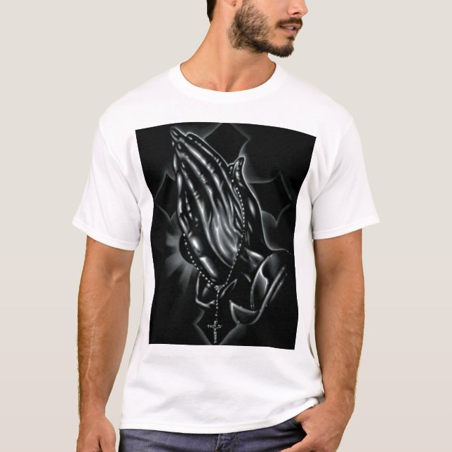 Be händer t-shirt (Framsida)
