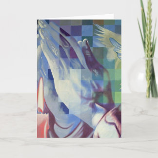 Be händerkortet helgkort