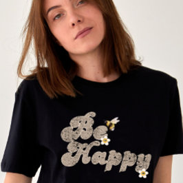 Be Happy New Year Resolution T Shirt