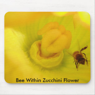 Be inom Zucchini Flower Musmatta