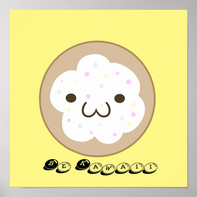 Be Kawaii Poster (Framsidan)