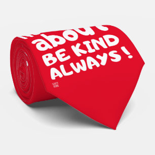 "BE KIND... ALLTID!" SLIPS