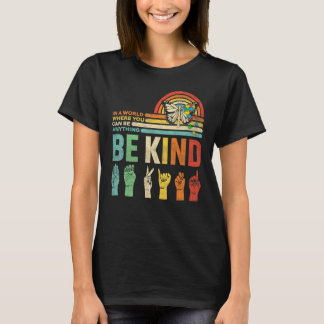 Be Kind Autism Awareness Mom Dad Grandma Teacher K T Shirt