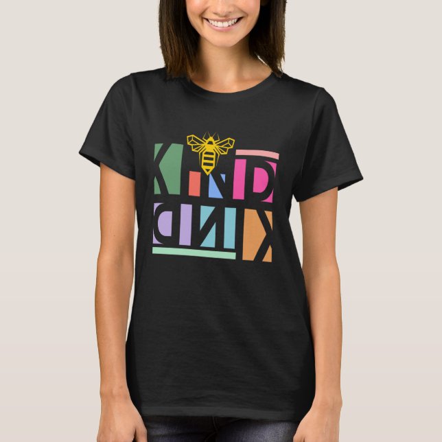 Be kind be a kind human t shirt (Framsida)