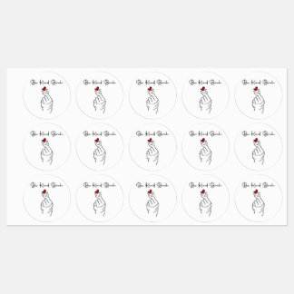 Be Kind Bruh – World Kindness Day Quote Klistermärke