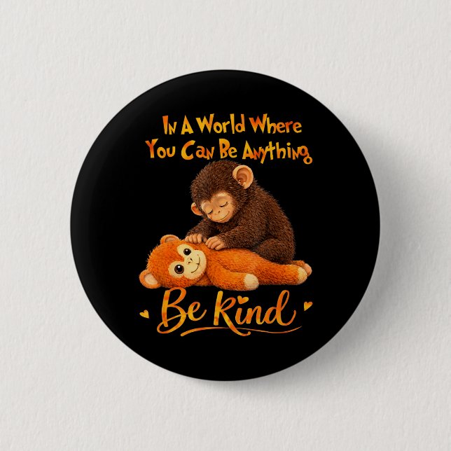 Be Kind Cute Ba Knapp (Framsida)