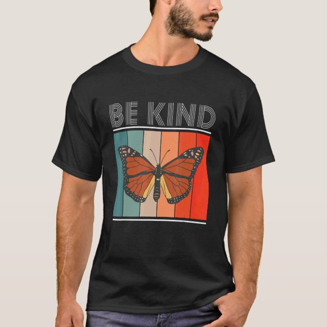 Be Kind Deaf Mute T Shirt (Framsida)