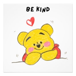 be kind fototryck