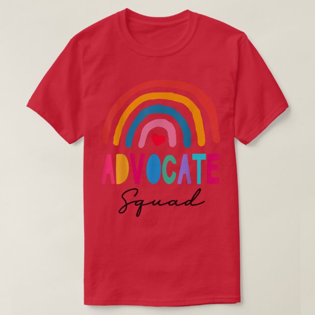 Be Kind Include Autism Advocate Squad SPEd Teacher T Shirt (Design framsida)