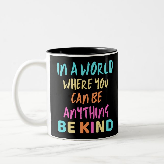 Be Kind Kindness Två-Tonad Mugg (Vänster)