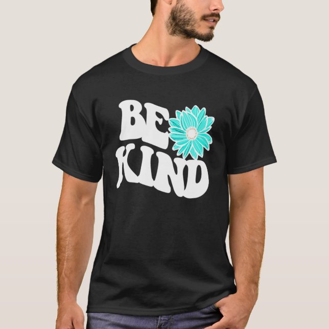Be Kind  Love  Blessed  Grateful  Kindness  3 T Shirt (Framsida)