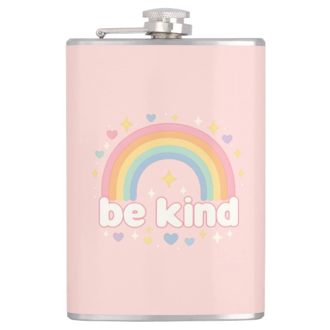 Be Kind – Rainbow Pastel Positivity Fickplunta (Framsidan)