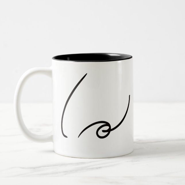 Be Kind Shorthand Två-Tonad Mugg (Vänster)