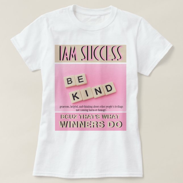 BE KIND T SHIRT (Design framsida)