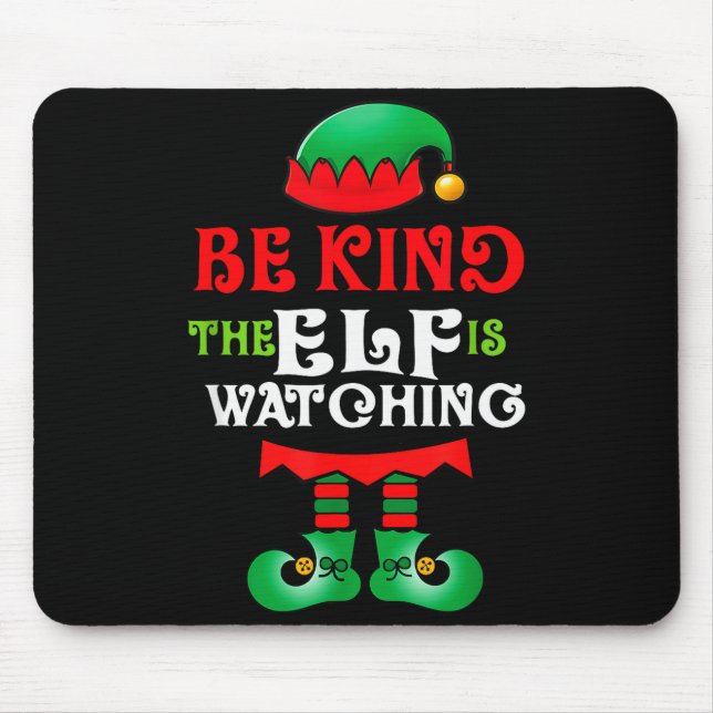 Be Kind Teacher Elf Christmas Anti Bullying Kindne Musmatta (Framsidan)