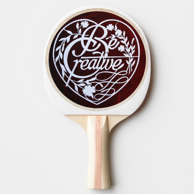 Be Kreativ Ping Pong Paddle Pingisracket (Framsidan)