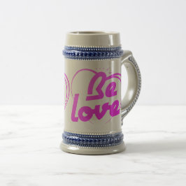 Be Love Minimal Heart Mug | Everyday Coffee Cup Gi Sejdel
