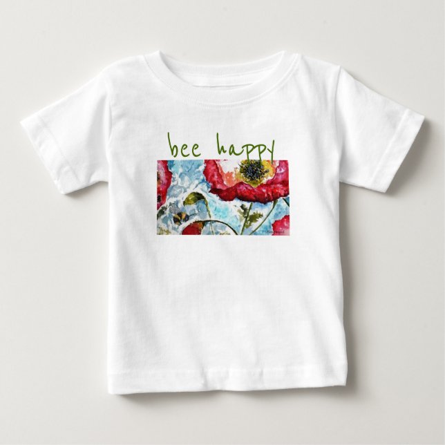 Be Lycklig Baby Romper Tee Shirt (Framsida)