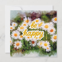 Be Lycklig-hälsningskort