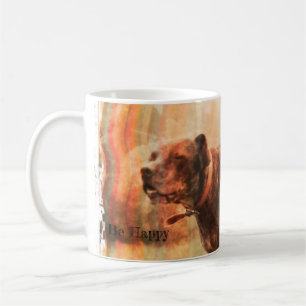 Be Lycklig Hund Kaffemugg