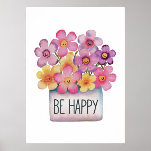 Be Lycklig Poster