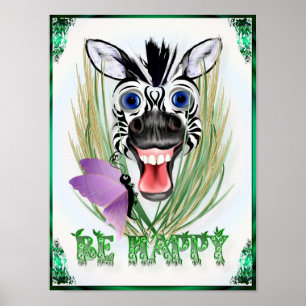 Be Lycklig Poster