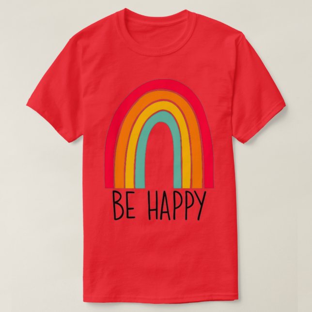 Be Lycklig T Shirt (Design framsida)