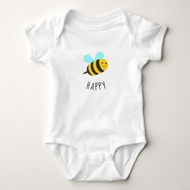 Be Lycklig T Shirt (Framsida)