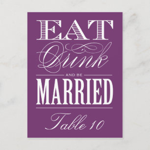 & BE MARRIED BORDSNUMMER