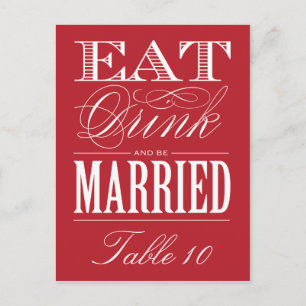 & BE MARRIED BORDSNUMMER