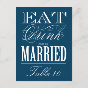 & BE MARRIED BORDSNUMMER