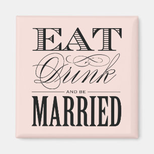 & BE MARRIED   BRÖLLOP MAGNET