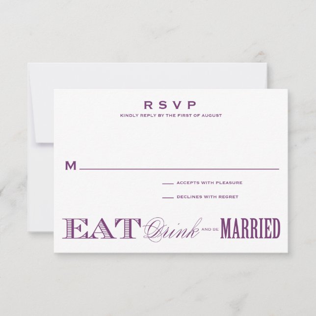 & BE MARRIED | OSA 3,5 x 5 Kort (Framsida)