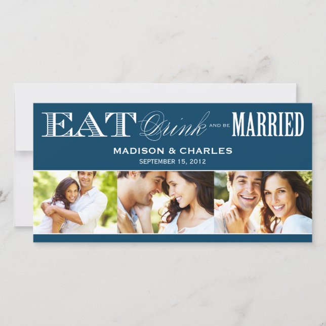 & BE MARRIED | SPARA DATUM MEDDELANDE (Framsida)