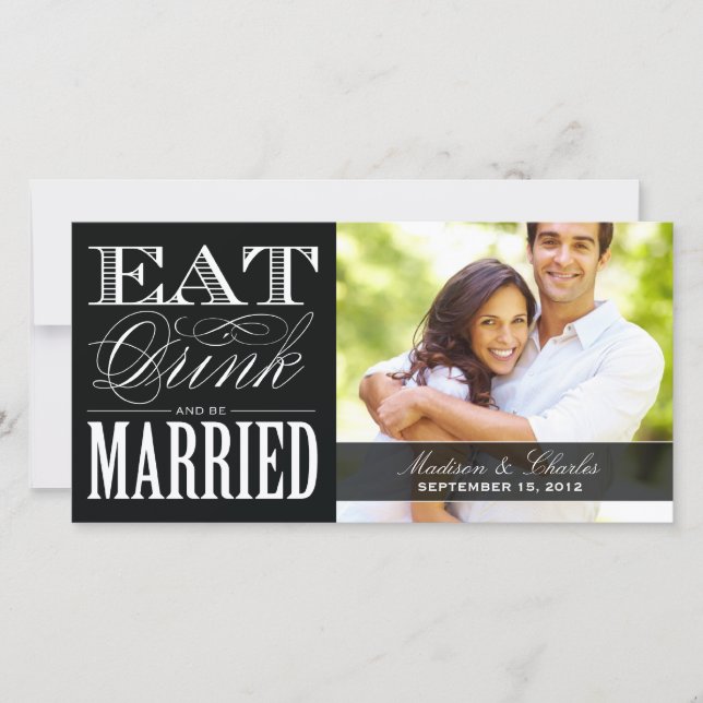 & BE MARRIED | SPARA DATUM MEDDELANDE (Framsida)