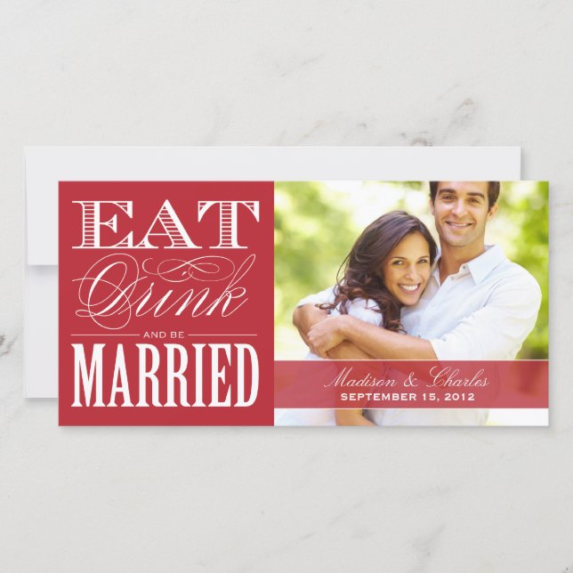 & BE MARRIED | SPARA DATUM MEDDELANDE (Framsida)