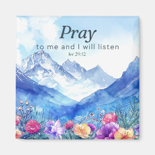 Be mig och jag lyssnar - Jer29:12 Magnet