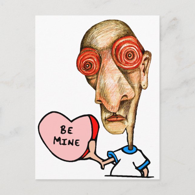 Be+min insomniak vykort (Framsida)