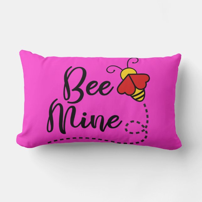 Be min Kärlek Bee Lumbarkudde (Framsida)