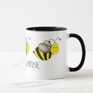 Be min Valentine Bumblebee Valentine Day Mugg