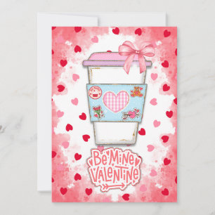 Be Mine Alla hjärtans dag Inbjudningar