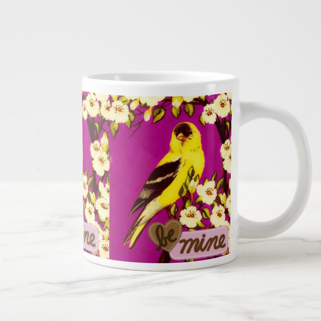 Be Mine Goldfinch Jumbo Mugg (Höger)