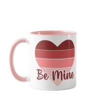 BE MINE Hjärtat rand