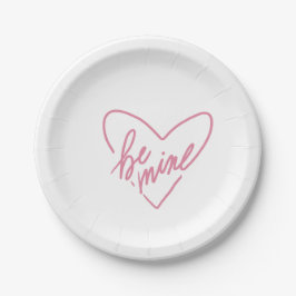 BE MINE PLATE