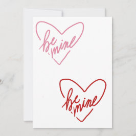 BE MINE RÅDKORT