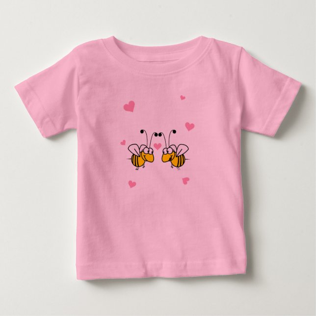 Be Mine Rosa Infant T-Shirt (Framsida)