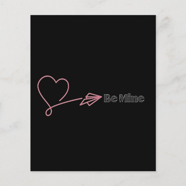 Be Mine: The Romantic Express Flygblad (Framsidan)