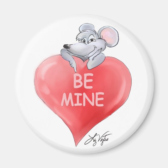 Be Mine Valentine Magnet (Framsidan)