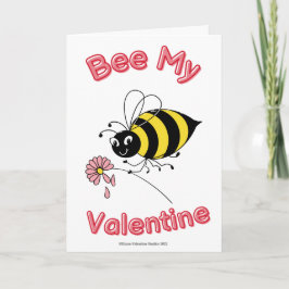 Be mitt Valentine-kort på Alla hjärtans dag Kort