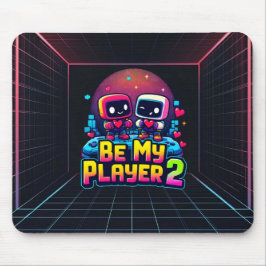 Be My Player 2 Mousepad – Romantic Gaming Accessor Musmatta